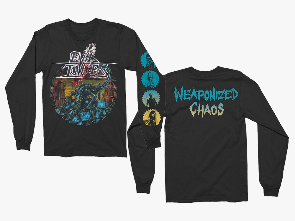 Weaponized Chaos Black Longsleeve T-shirt