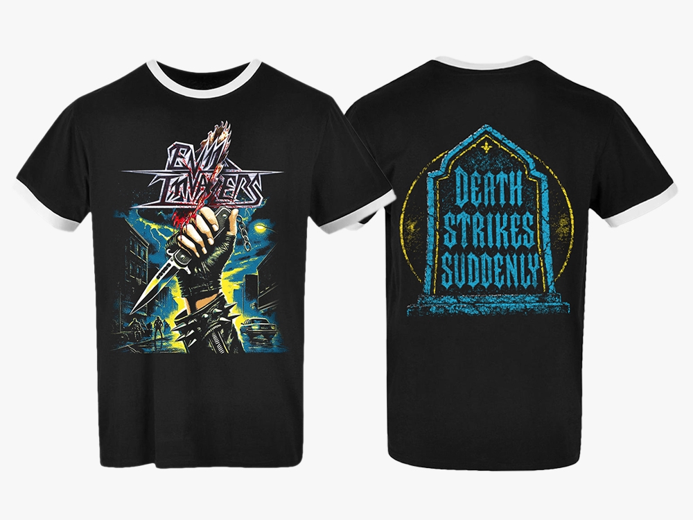 D.S.S. Ringer Black T-shirt