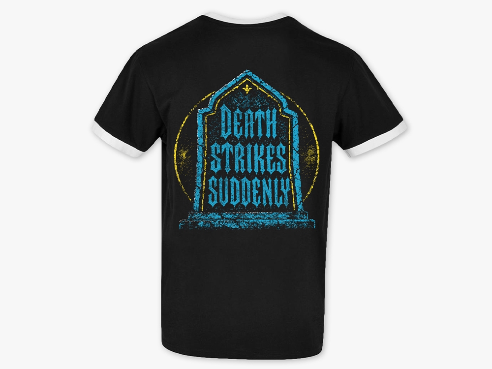 D.S.S. Ringer Black T-shirt