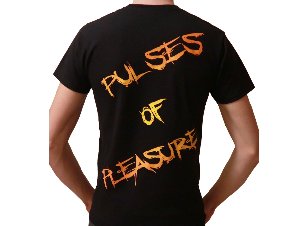 Pulses of Pleasure Black T-Shirt