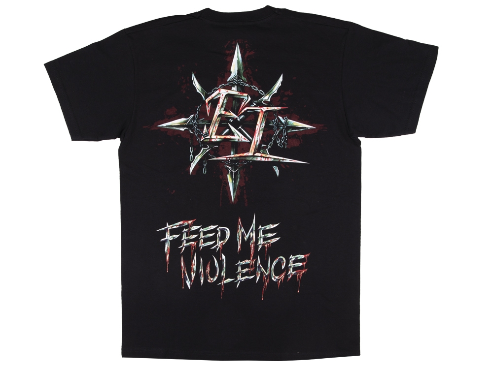 Feed Me Violence Black T-Shirt