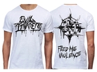 Feed Me Violence White T-Shirt