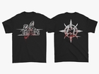 Sawblade logo Black T-shirt