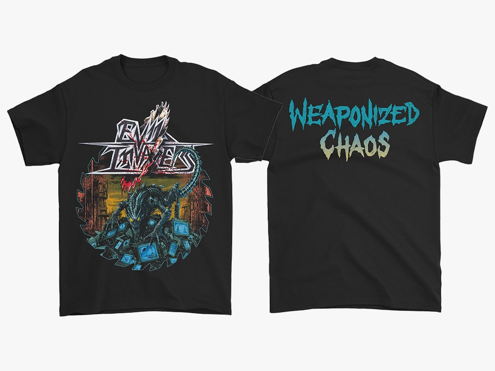 Weaponized Chaos Black T-shirt