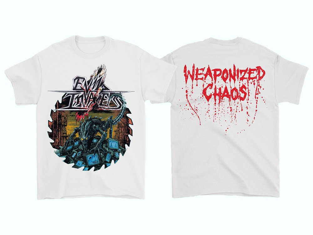 Weaponized Chaos White T-shirt